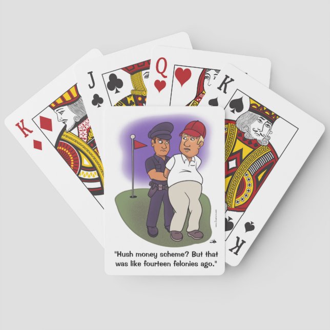 Trump Felonies Playing Cards (Back)