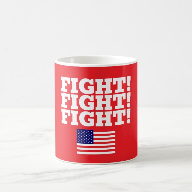 Trump Fight Coffee Mug (Center)