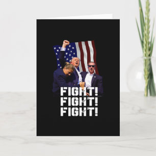 Trump Fight Fight Fight 1 Card