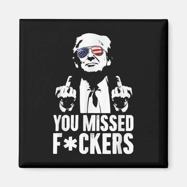 Trump Fight Fight Fight  Magnet (Front)