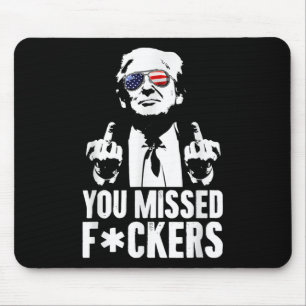 Trump Fight Fight Fight Mouse Pad