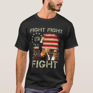 Trump Fight Fight Fight Trump Signals To Americans T-Shirt