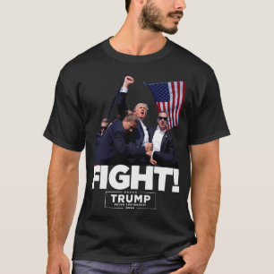 Trump Fight Never Surrender T-Shirt