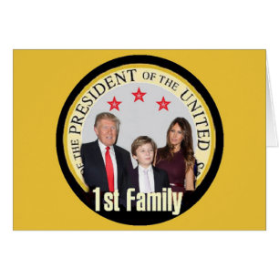 TRUMP First Family Card
