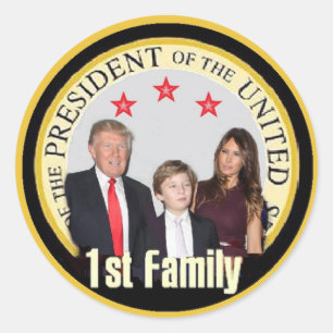 TRUMP First Family Sticker