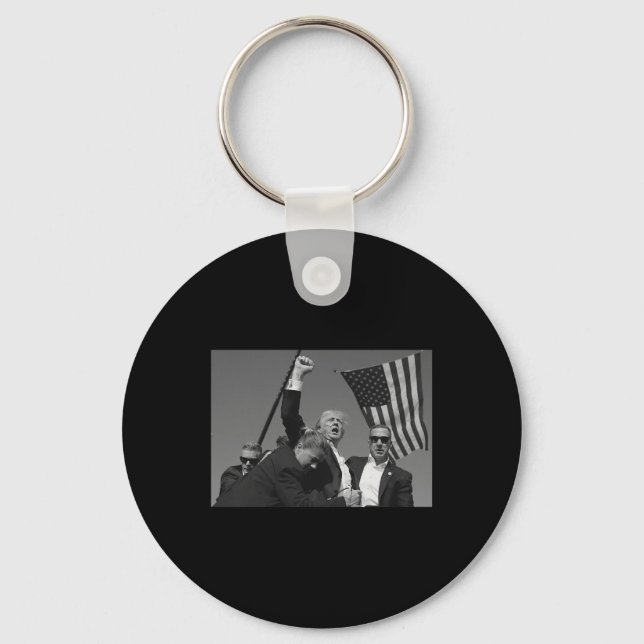 Trump Fist Pump 1  Key Ring (Front)