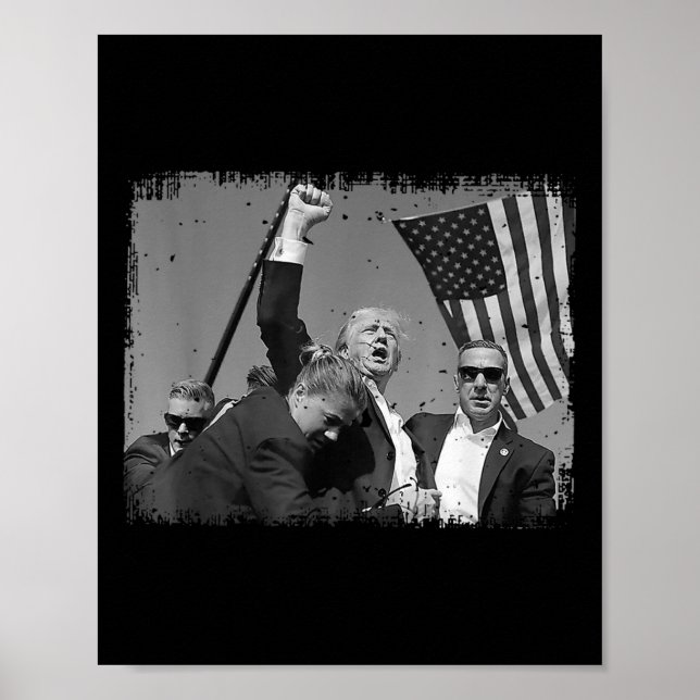 Trump Fist Pump 4  Poster (Front)