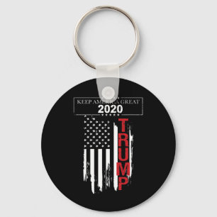 Trump Flag  Key Ring