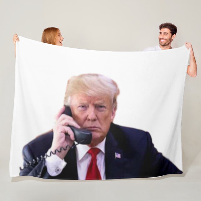 TRUMP FLEECE BLANKET (In Situ)