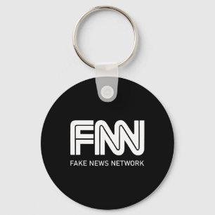 Trump Fnn Fake News Network  Key Ring