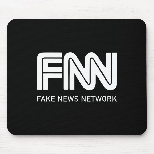 Trump Fnn Fake News Network  Mouse Pad (Front)