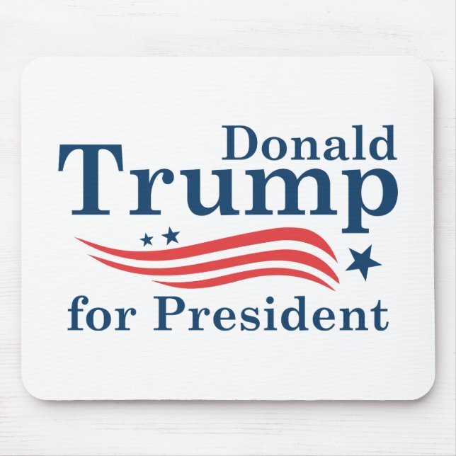 Trump For President Mouse Pad (Front)