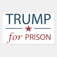 Trump For Prison Anti Trump Political Slogan