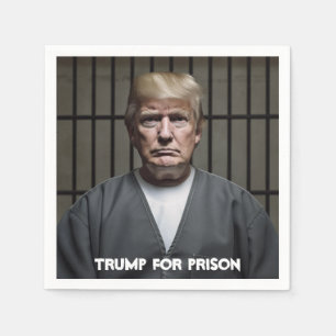 Trump For Prison Trump in Jail Napkin
