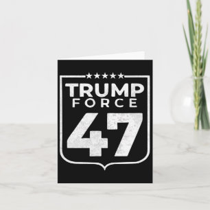 Trump Force 47 Card