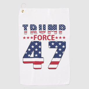 Trump Force 47 Golf Towel