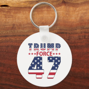 Trump Force 47 Key Ring