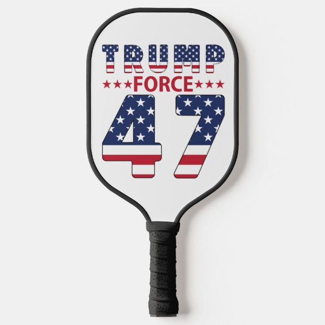 Trump Force 47 Pickleball Paddle (Front)