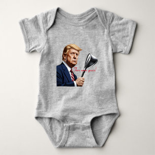 Trump: Fore more years of greatness! Baby Bodysuit