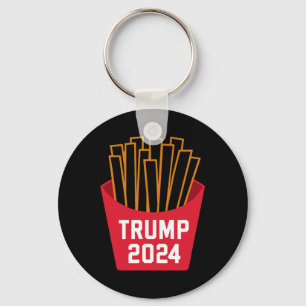 Trump French Fries 2024 Trump 2024 Trump Fries Key Ring