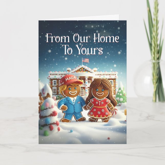 Trump Funny Christmas Card | America 250  (Front)