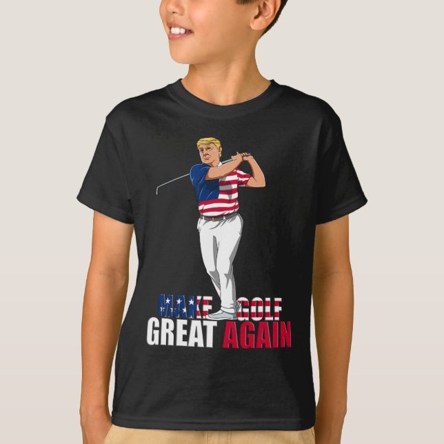 Trump - Funny Golf Gift  T-Shirt (Front)