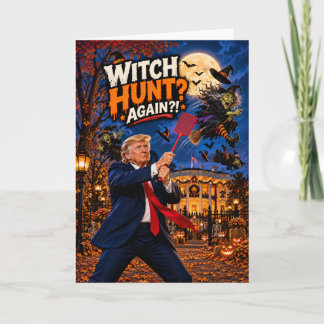 Trump Funny Halloween Card | Patriotic Halloween