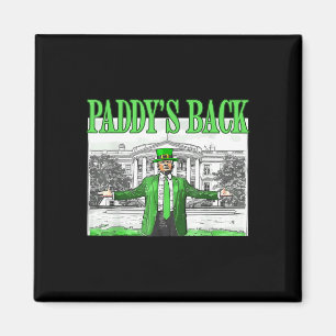 Trump Funny St Patricks Day St Pattys Day Dancing  Magnet