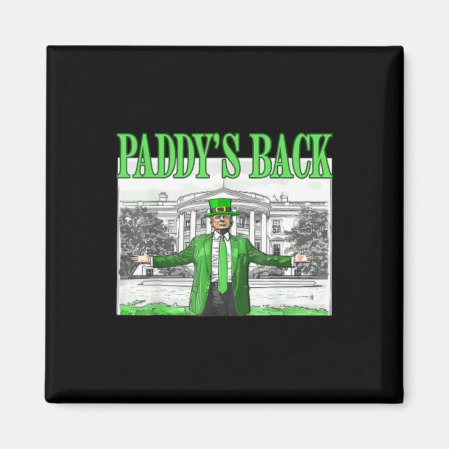 Trump Funny St Patricks Day St Pattys Day Dancing  Magnet (Front)
