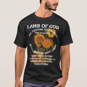 TRUMP FW FV HG BLACK LAMBS VS WHITE LAMBS CAGE T-Shirt