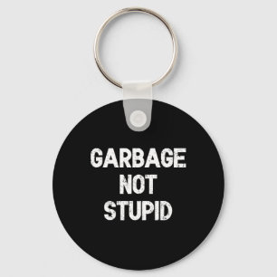Trump Garbage 2024 Funny 45 47 Trump Supporter Ele Key Ring
