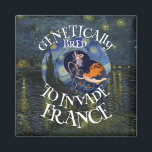 Trump Genetically Bred Invade France HollandFR Magnet<br><div class="desc">PrimAlaska Brand. This is a template design. Press the Personalize bar to fill in the fields. You can also press edit design to fill in the text fields and make other changes. Select a text box and then click on edit text at top right of the tools boxes to change...</div>