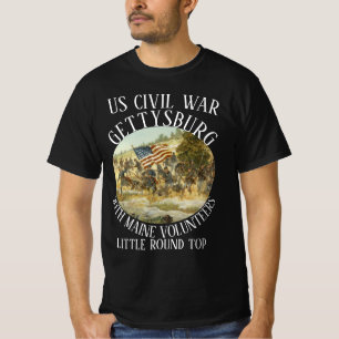 TRUMP GETTYSBURG US CIVIL WAR 20TH MAINE VOLUNTEER T-Shirt