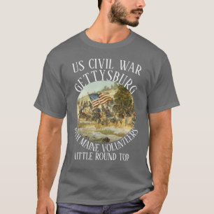 TRUMP GETTYSBURG US CIVIL WAR 20TH MAINE VOLUNTEER T-Shirt