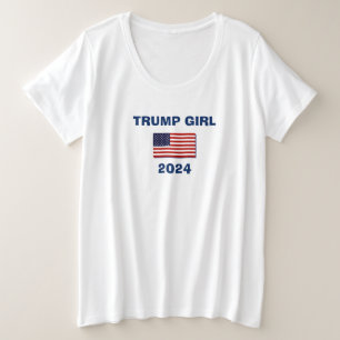 TRUMP GIRL 2024  PLUS SIZE T-Shirt