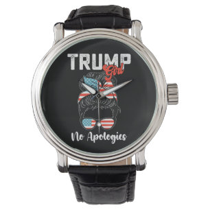Trump Girl No Apologies Presidential Election Watch