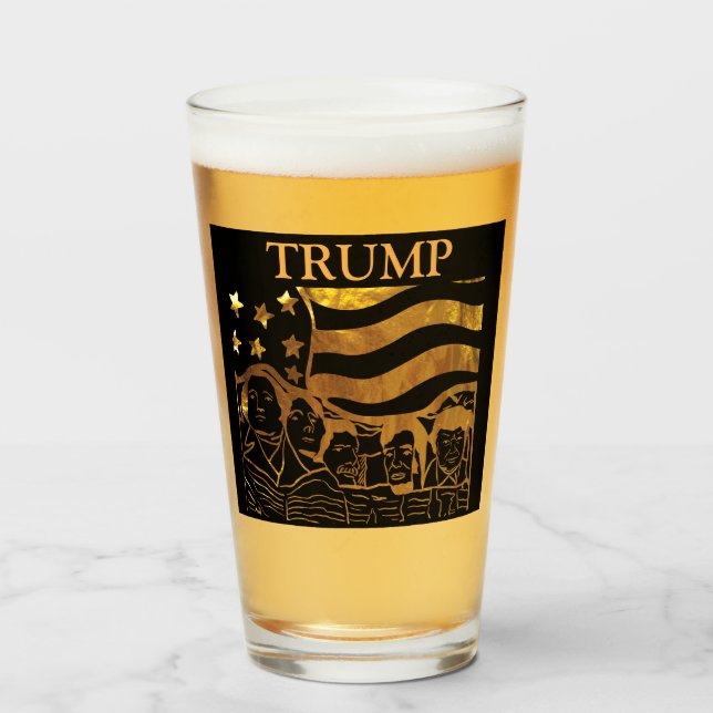 TRUMP GLASS (Front Filled)