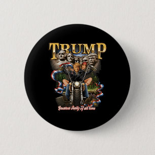 Trump Goat Daddy's Home Funny Trump Daddys Coming 6 Cm Round Badge