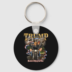Trump Goat Daddy's Home Funny Trump Daddys Coming Key Ring