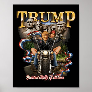 Trump Goat Daddy's Home Funny Trump Daddys Coming  Poster