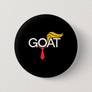 Trump Goat Election Funny Support Republican Pro A 6 Cm Round Badge