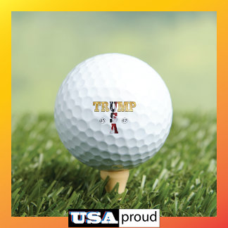Trump Gold ⛳ Presidential USA 45 47 🏆 Golf Balls