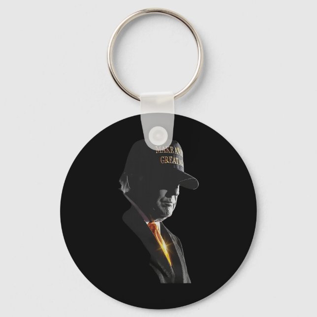 Trump Golden Mega  Key Ring (Front)