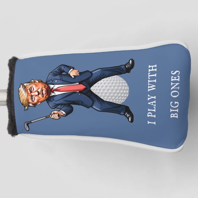 Trump Golf Ball Head Cover (Front)