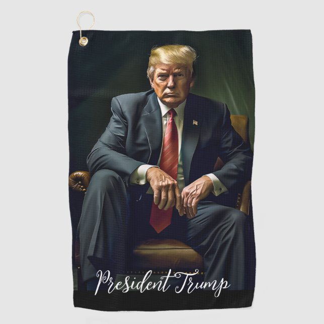 Trump Golf  Towel (Front)