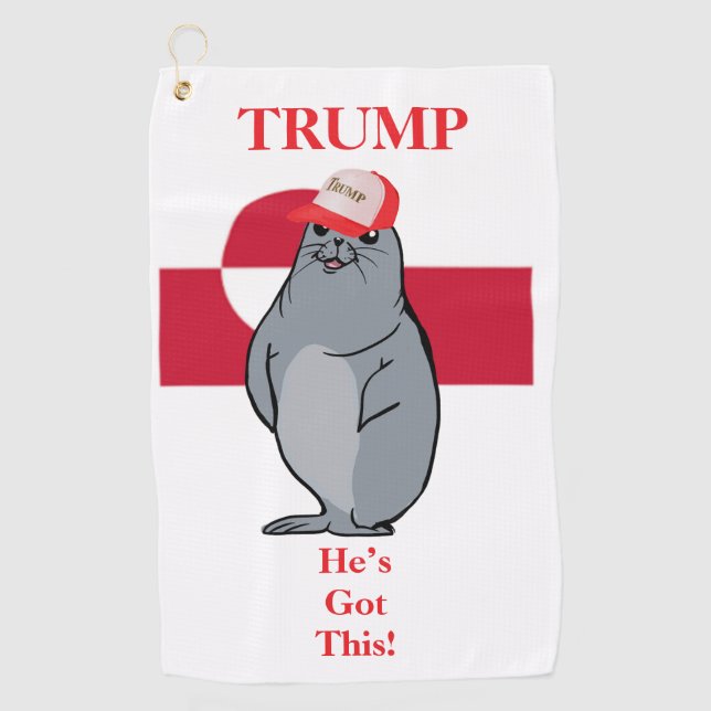 TRUMP GOLF TOWEL (Front)