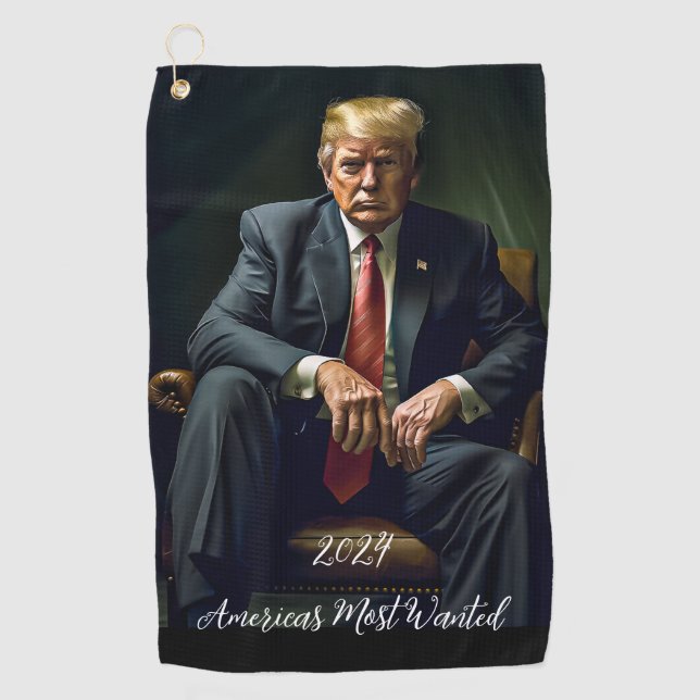 Trump Golf  Towel (Front)
