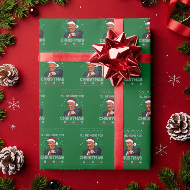 Trump Green Wrapping Paper (Creator Uploaded)