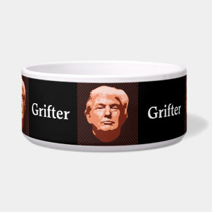 Trump Grifter Pet Bowl