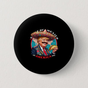 Trump Gulf Of Mexico Est America 2025 6 Cm Round Badge